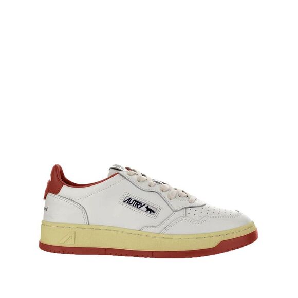 Autry X Maison Kitsune Men's Sneakers Red